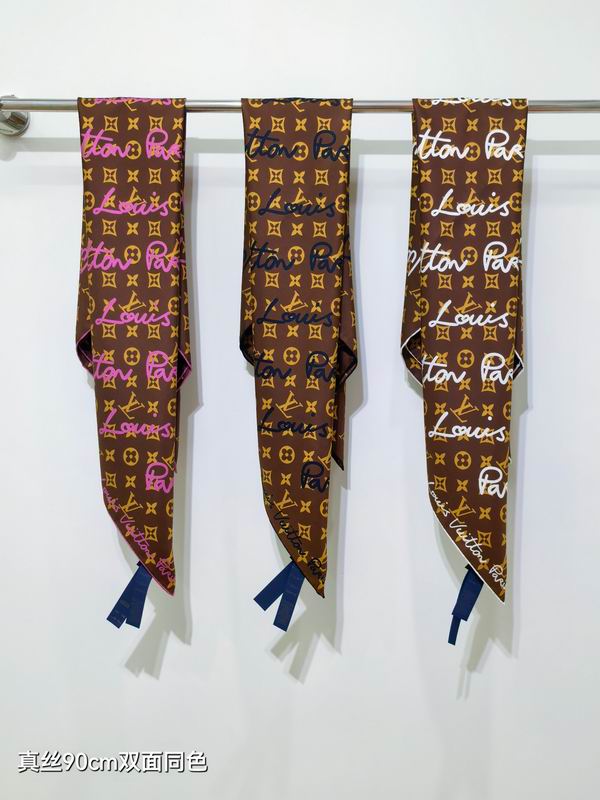 LV Silk Scarf 90X90cm E043036
